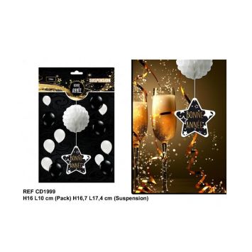 Suspension "Bonne Année"