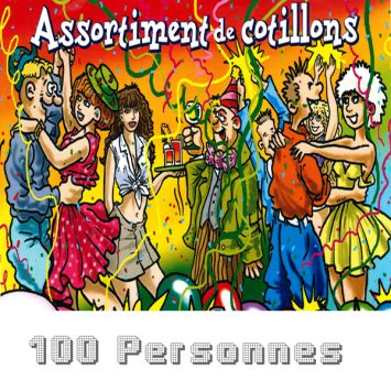 Lot Cotillons 100 personnes