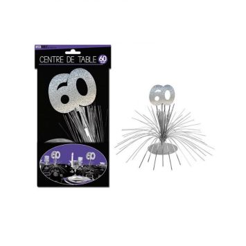 Centre de Table Anniversaire 60 ans
