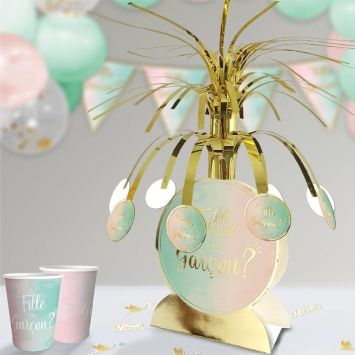 Centre de table - Fille ou Garçon ? - Collection Gender Reveal