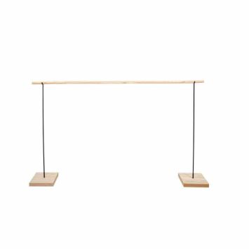 Centre de Table Bois et Métal