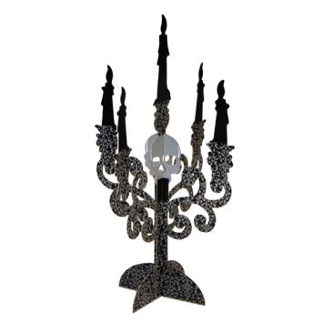 Chandelier Tête de mort Fright Night Halloween 