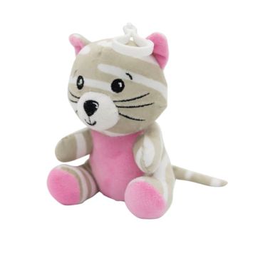 Poids pour ballon gonflé à l'hélium - 90 g - Chat en peluche