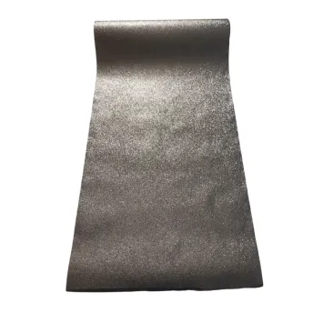 Un chemin de table pailleté de couleur argenté | jourdefete.com