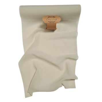 Chemin de table Mousseline - 28 cm x 5 m - Couleur au choix