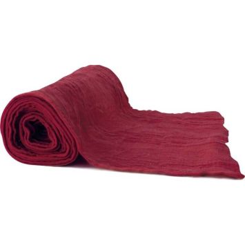Chemin de table - Voile de Coton - 30 cm x 3 m - Couleur au choix