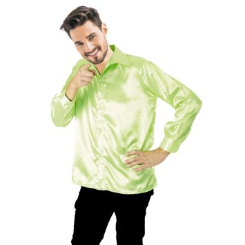 Chemise néon Disco Fluo - Vert