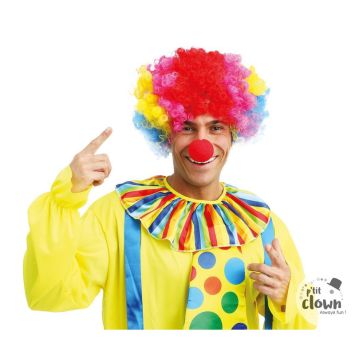 Nez de clown rouge en mousse