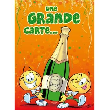 Carte Maxi Format avec Enveloppe - Grande Occasion