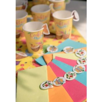 6 Pinces en Bois - Cocktail Tropical