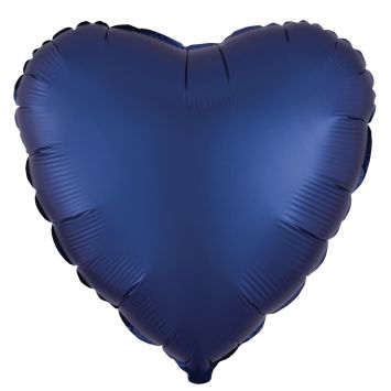 ballon-coeur-satin-bleu | jourdefete.com