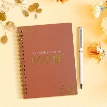 Coffret Carnet de Notes et Stylo - Mamie - Collection Mamie d'Amour