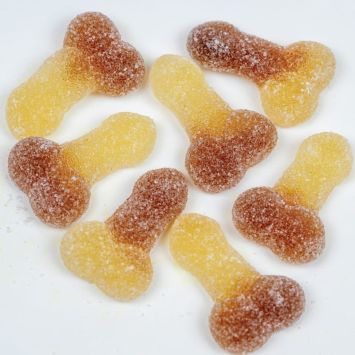 Bonbons gélifiés pénis au cola