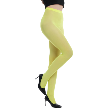 Collant opaque fluo - Couleur au choix