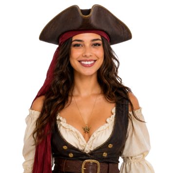 Collier de Pirate avec crâne
