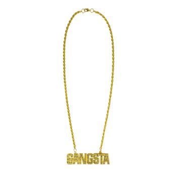 Collier "Gangsta" de chaîne en or