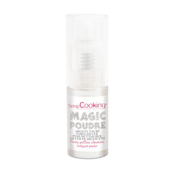 Poudre pailletée alimentaire en spray - 7 grammes - Couleur au choix