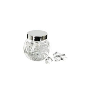 diamants-transparent-decoration-table-confettis-noel | jourdefete.com