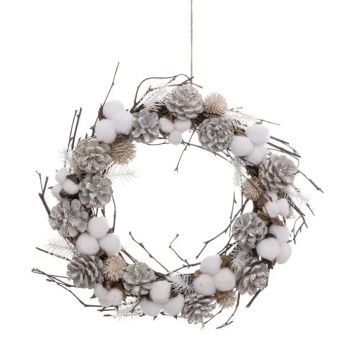 couronne branches coton | jourdefete.com