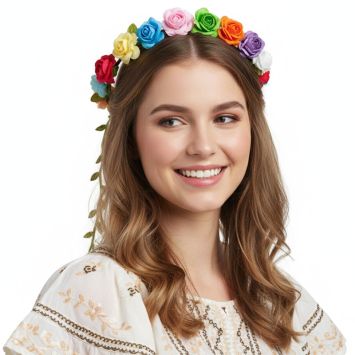 Couronne de fleurs Minorque