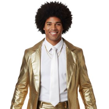 Cravate en polyester - Couleur au choix