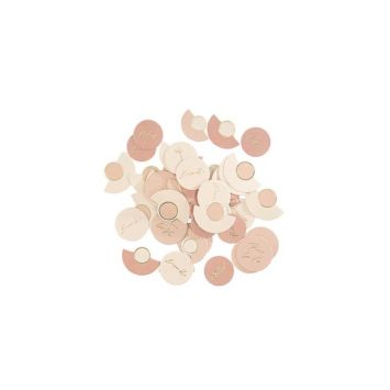 Assortiment de 100 Confettis - Collection Curve 