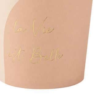 8 Gobelets en carton - Collection Curve