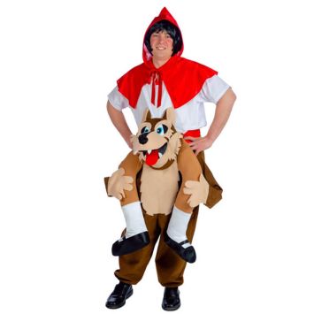 Déguisement Petit Chaperon Rouge et le Loup - Taille Unique