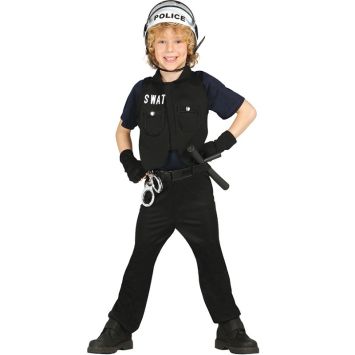 Déguisement d'Agent du S.W.A.T. pour garçon - Taille au choix