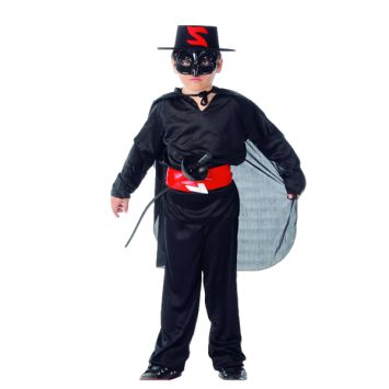 Déguisement de Zorro pour garçon - Taille au choix
