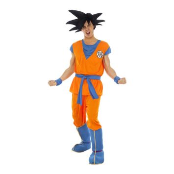 Déguisement Homme – Dragon Ball Z - Son Goku Saiyan - Taille au Choix | jourdefete.com