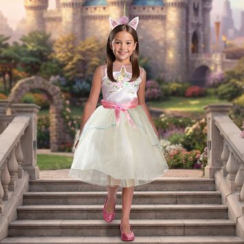 Déguisement de Licorne pour fille - Taille au choix