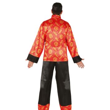Déguisement de Mandarin pour homme - Taille au choix