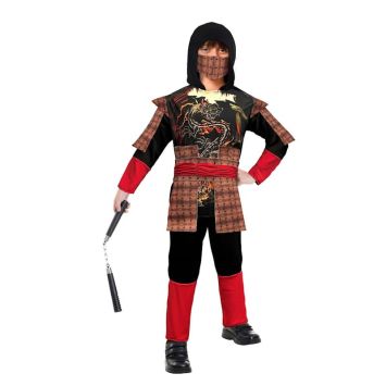 Déguisement de Ninja Dragon pour garçon - Taille au choix