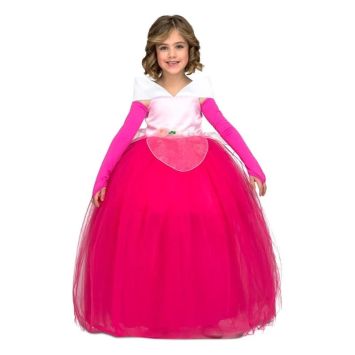 Un splendide déguisement de jeune princesse rose pour fille | jourdefete.com