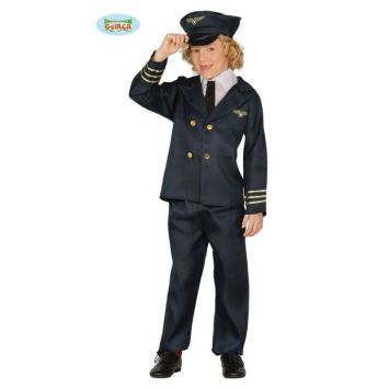 Déguisement de Pilote de Ligne pour garçon - Taille au choix