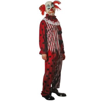 Déguisement de Clown ensanglanté pour homme - Taille au choix