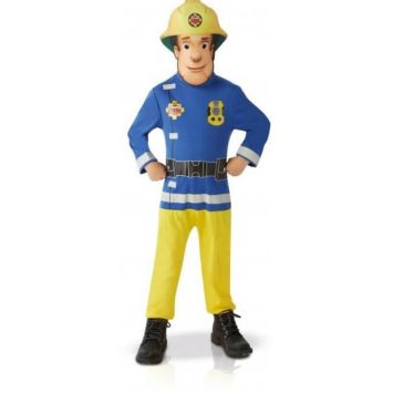 Déguisement de Sam pour garçon - Sam le pompier™ - Taille au choix