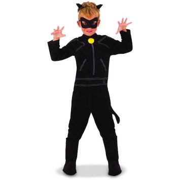 Déguisement Garçon - Miraculous - Chat Noir - Taille au Choix | jourdefete.com