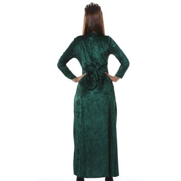 Déguisement de Dame Médiévale Verte pour femme - Taille au choix