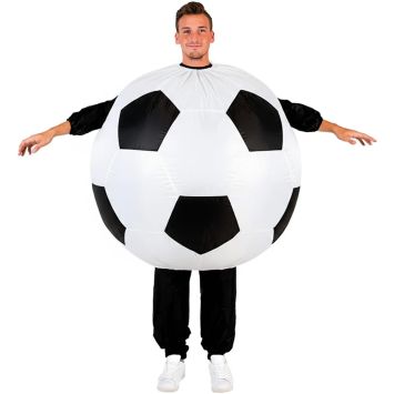 Déguisement gonflable de Ballon de Foot pour adulte - Taille unique