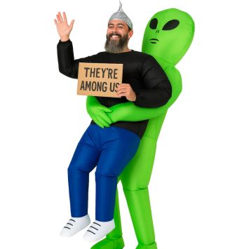 Déguisement gonflable pour adulte alien