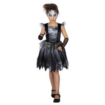 Déguisement Robe de Sorcière Araignée pour Fille - Taille au Choix