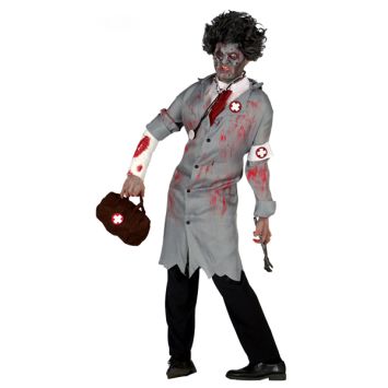 Déguisement Halloween de Docteur Zombie
