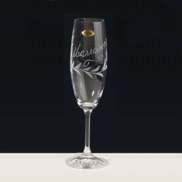Flûte à Champagne Baptême "Marraine"