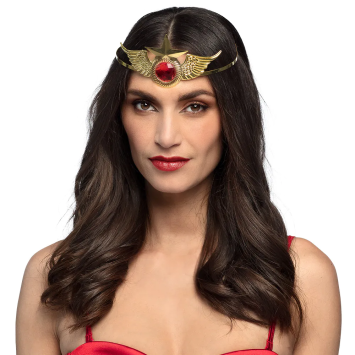 diademe super heroine en metal | jourdefete.com