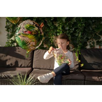 Ballon aluminium - 45 cm - Dinosaure T-Rex