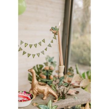 6 décorations en papier à poser - Collection Dinosaures
