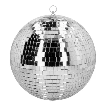 Boule à facettes Disco argentée - 30 cm