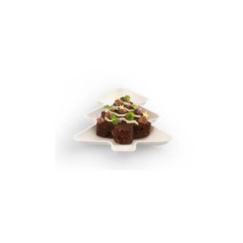 20 Coupelles en Canne à Sucre - Sapin - 14 x 11,5 cm
